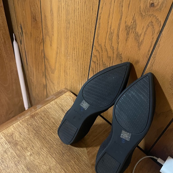 Rothy"s The Point Black Solid Flats -Size (8.5) -Good Condition - Picture 8 of 13